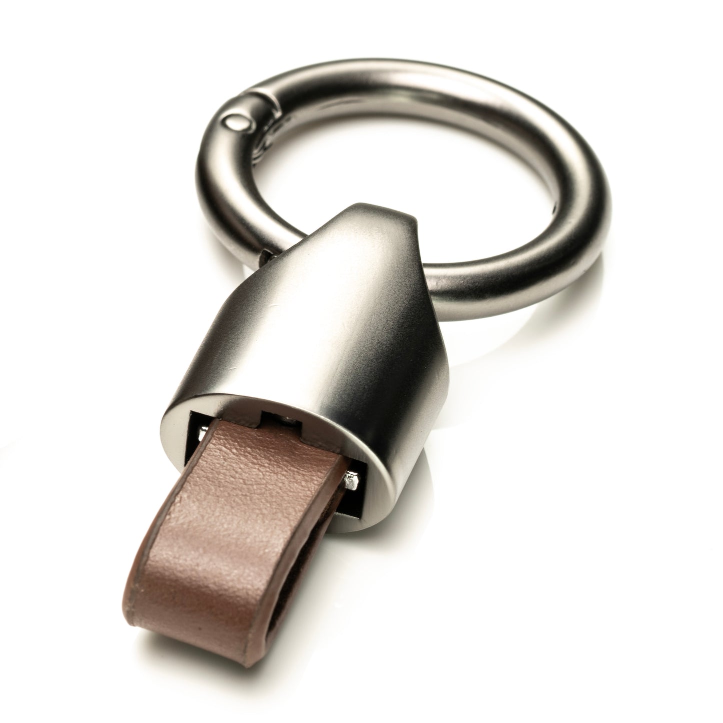 Vitodeco Superior 3D Leather Key Strap with a ring clip