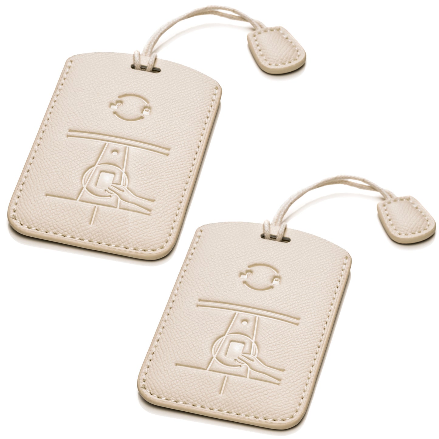 Vitodeco Premium Leather Digital Key Card Case Cover Protector Compatible with Tesla Model Y, Model 3, Model X, Model S, Cybertruck