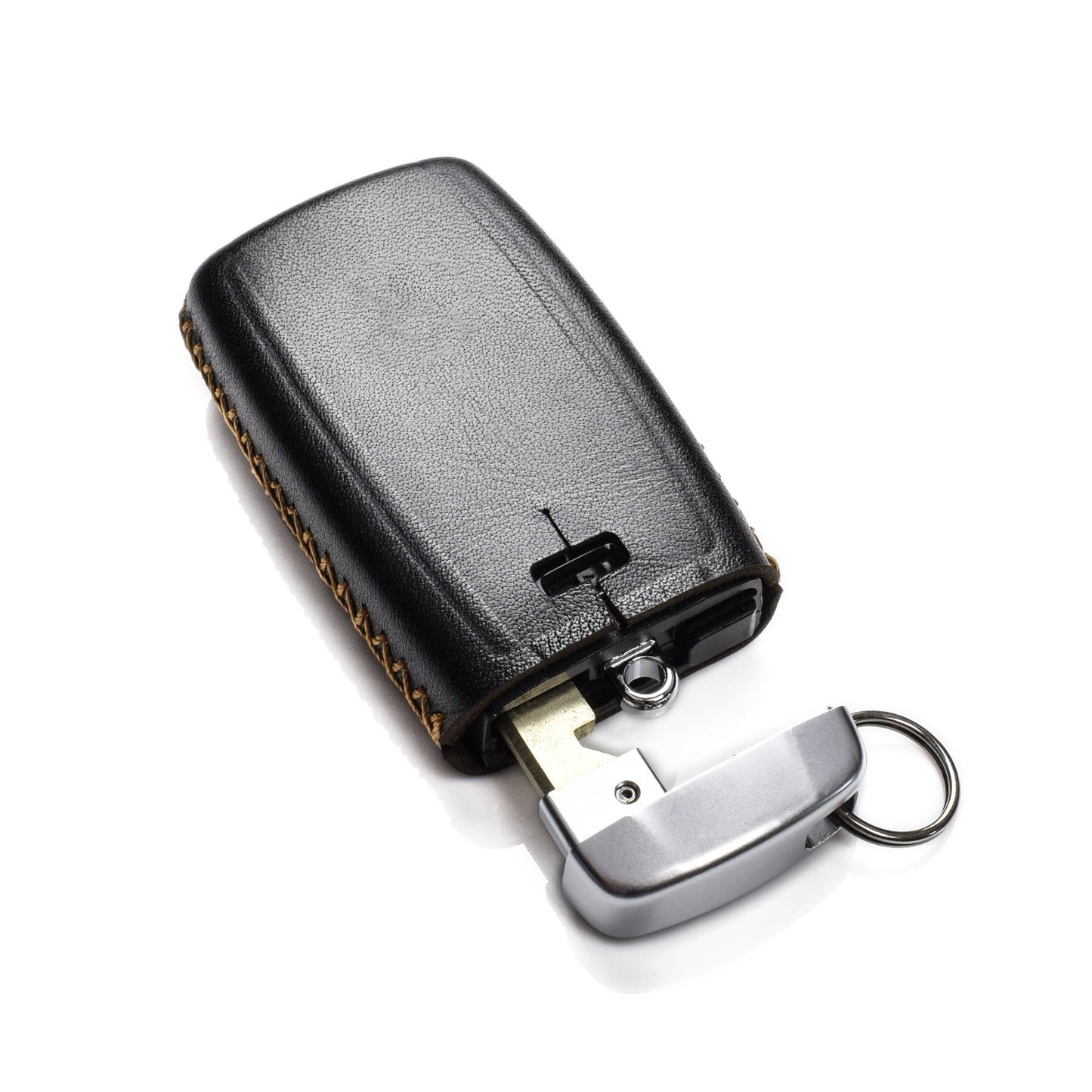 Vitodeco Leather Key Fob Case Compatible for Acura RDX, MDX, ILX, TLX 2016-2021, 5-Button