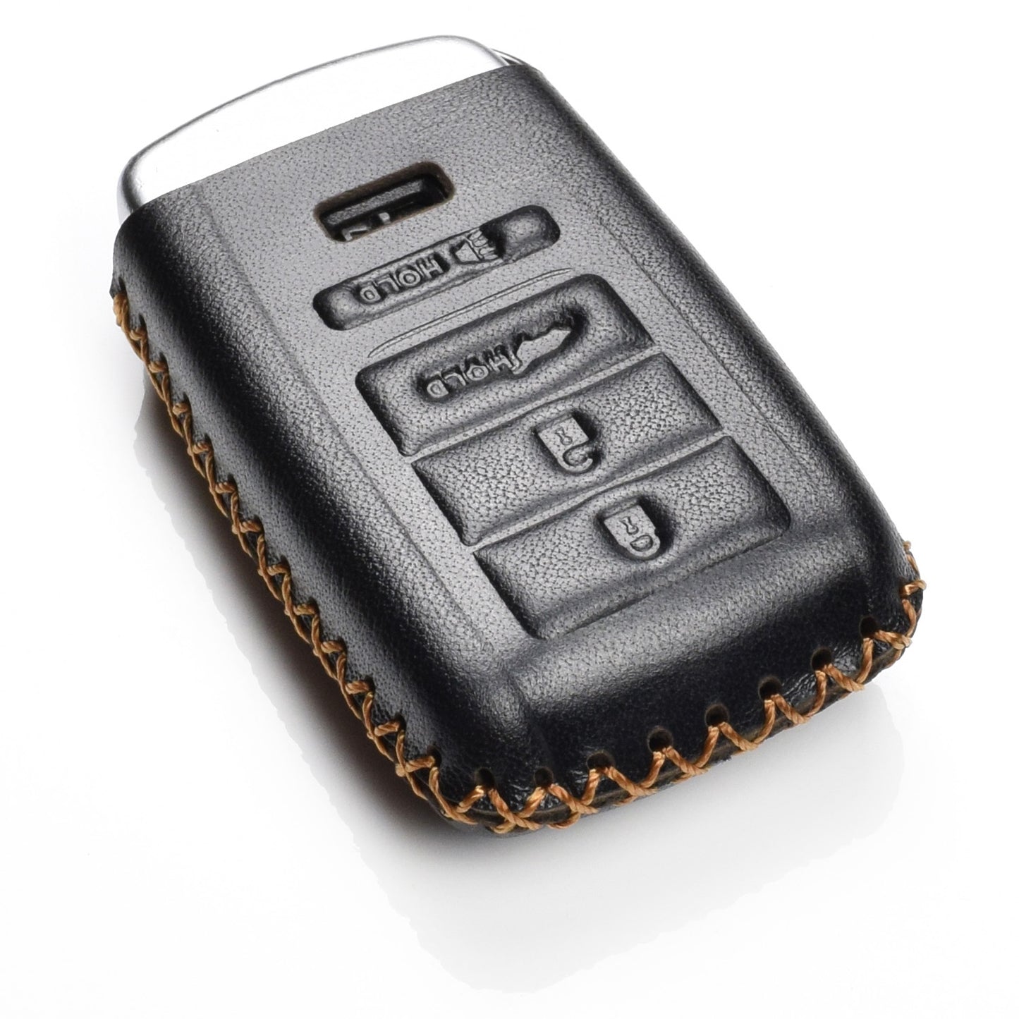 Vitodeco Leather Key Fob Case Compatible for Acura RDX, MDX, ILX, TLX 2016-2020, 4-Button