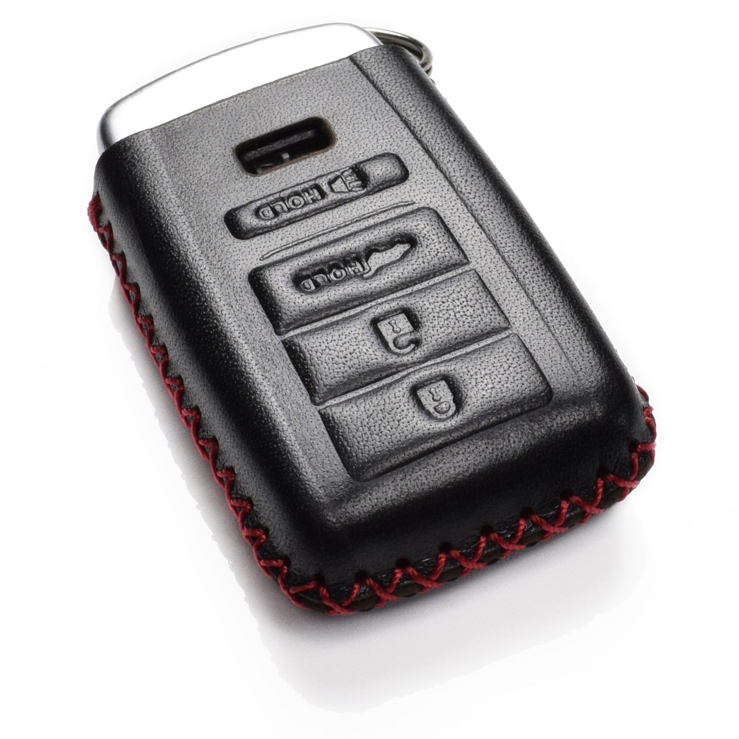 Vitodeco Leather Key Fob Case Compatible for Acura RDX, MDX, ILX, TLX 2016-2020, 4-Button