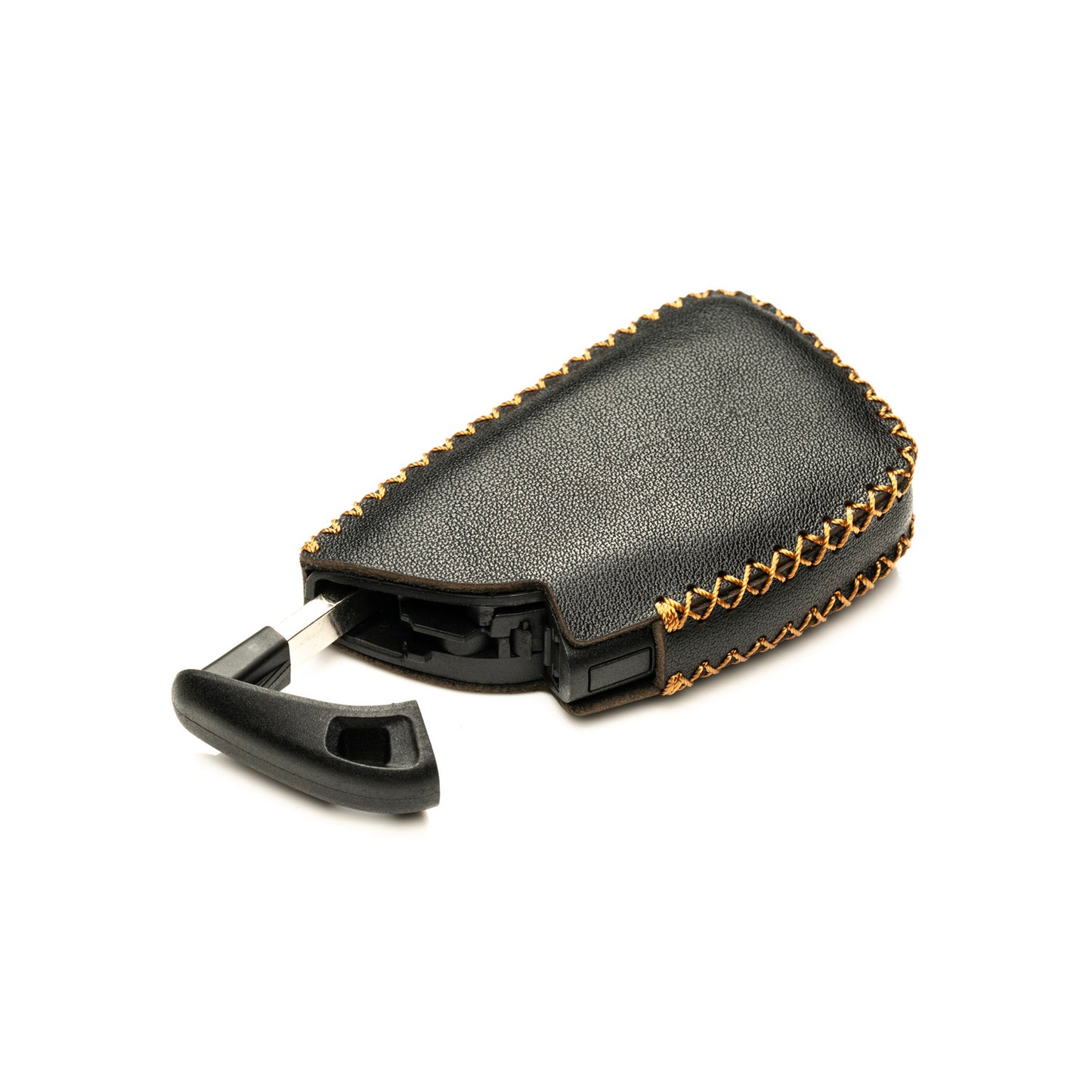 Vitodeco Leather Key Fob Cover Case Protector Compatible with Acura ZDX, Honda PROLOGUE, Buick ENVISION - 4 Buttons