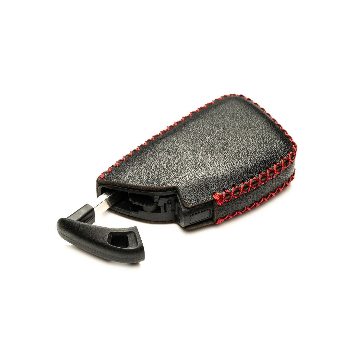 Vitodeco Leather Key Fob Cover Case Protector Compatible with Acura ZDX, Honda PROLOGUE, Buick ENVISION - 4 Buttons