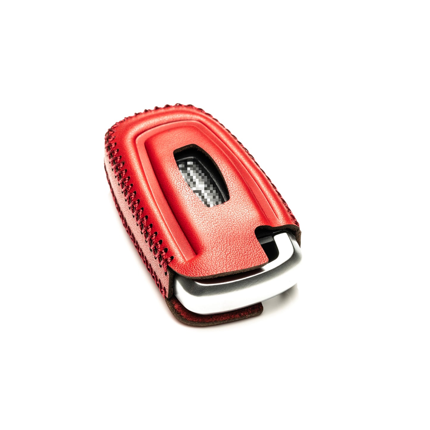 Vitodeco 5-Button Genuine Leather Smart Key Fob Case Compatible with Lincoln Aviator 2020-2024, Lincoln Corsair 2020-2024, Lincoln Nautilus 2020-2024, Lincoln Navigator 2020-2024