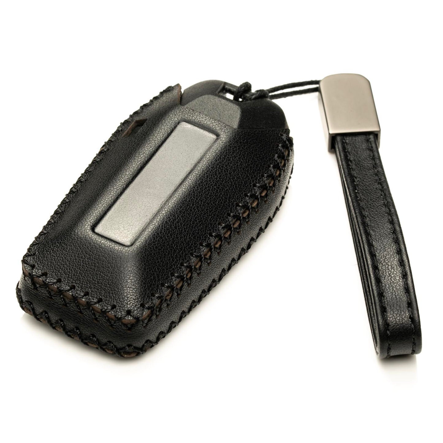 Vitodeco Leather Key Fob Cover Case Protector Compatible with Infiniti QX60, QX80, (2025-2026 Models) 5-Button