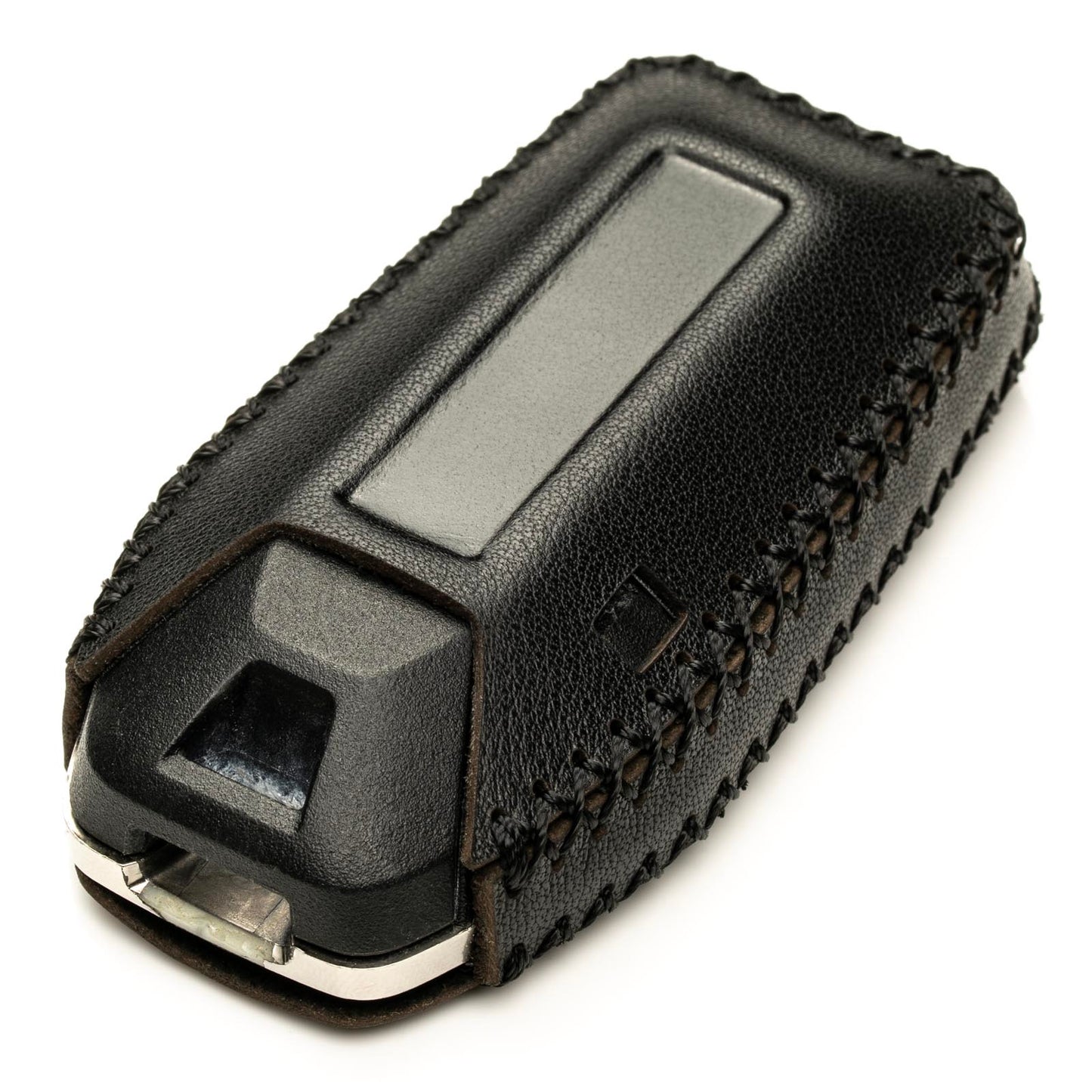 Vitodeco Leather Key Fob Cover Case Protector Compatible with Infiniti QX60, QX80, (2025-2026 Models) 5-Button