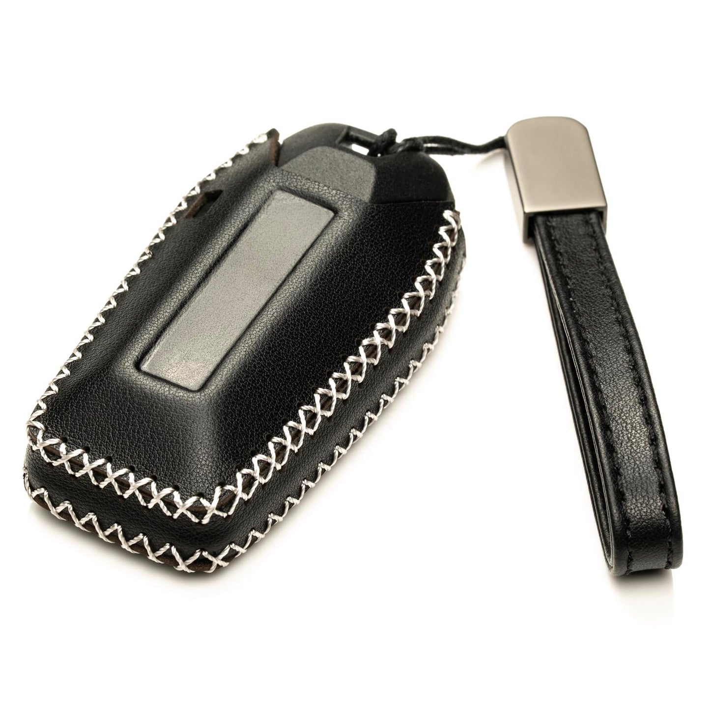 Vitodeco Leather Key Fob Cover Case Protector Compatible with Infiniti QX60, QX80, (2025-2026 Models) 5-Button