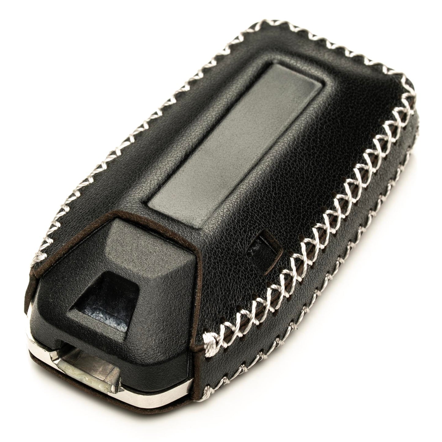 Vitodeco Leather Key Fob Cover Case Protector Compatible with Infiniti QX60, QX80, (2025-2026 Models) 5-Button
