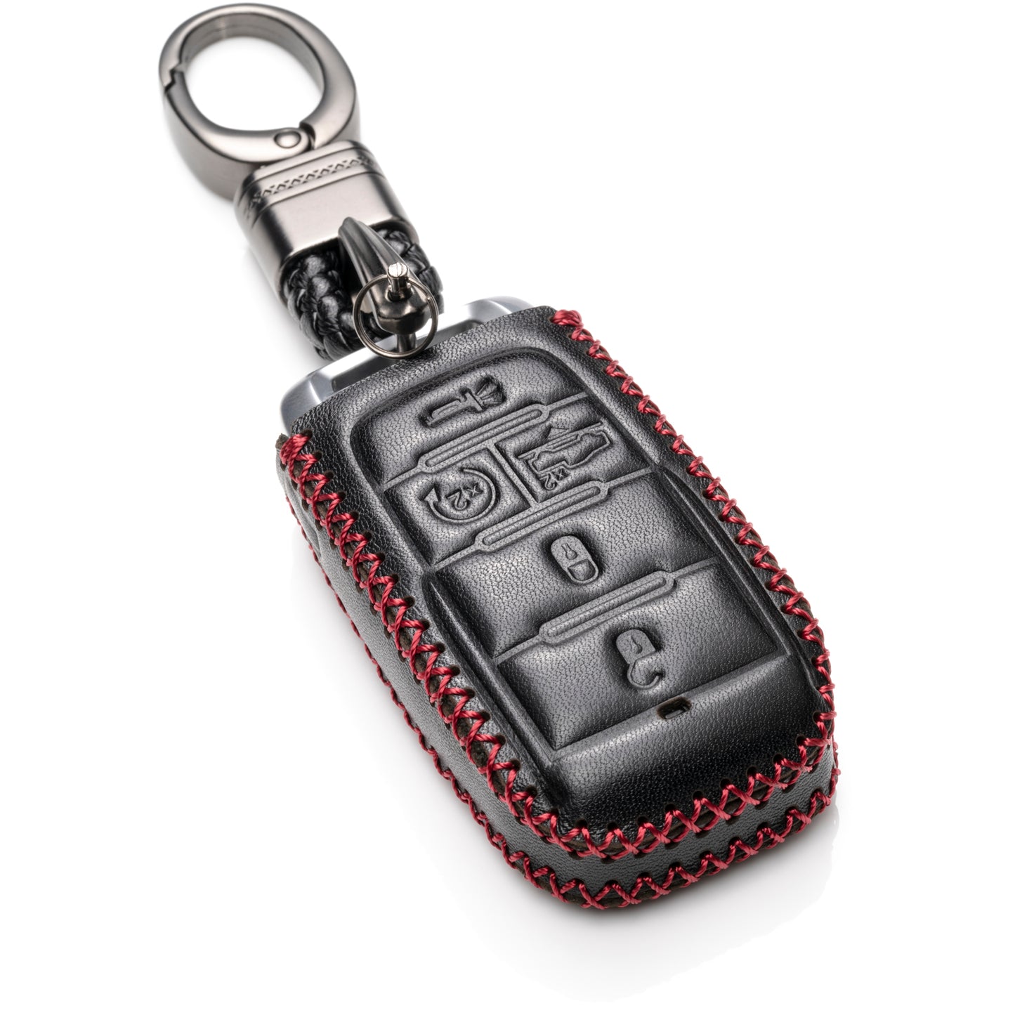 Vitodeco Key Fob Case Cover Protector Compatible with RAM 1500, RAM 2500, RAM 3500 2019 - 2024 (Air Suspension)