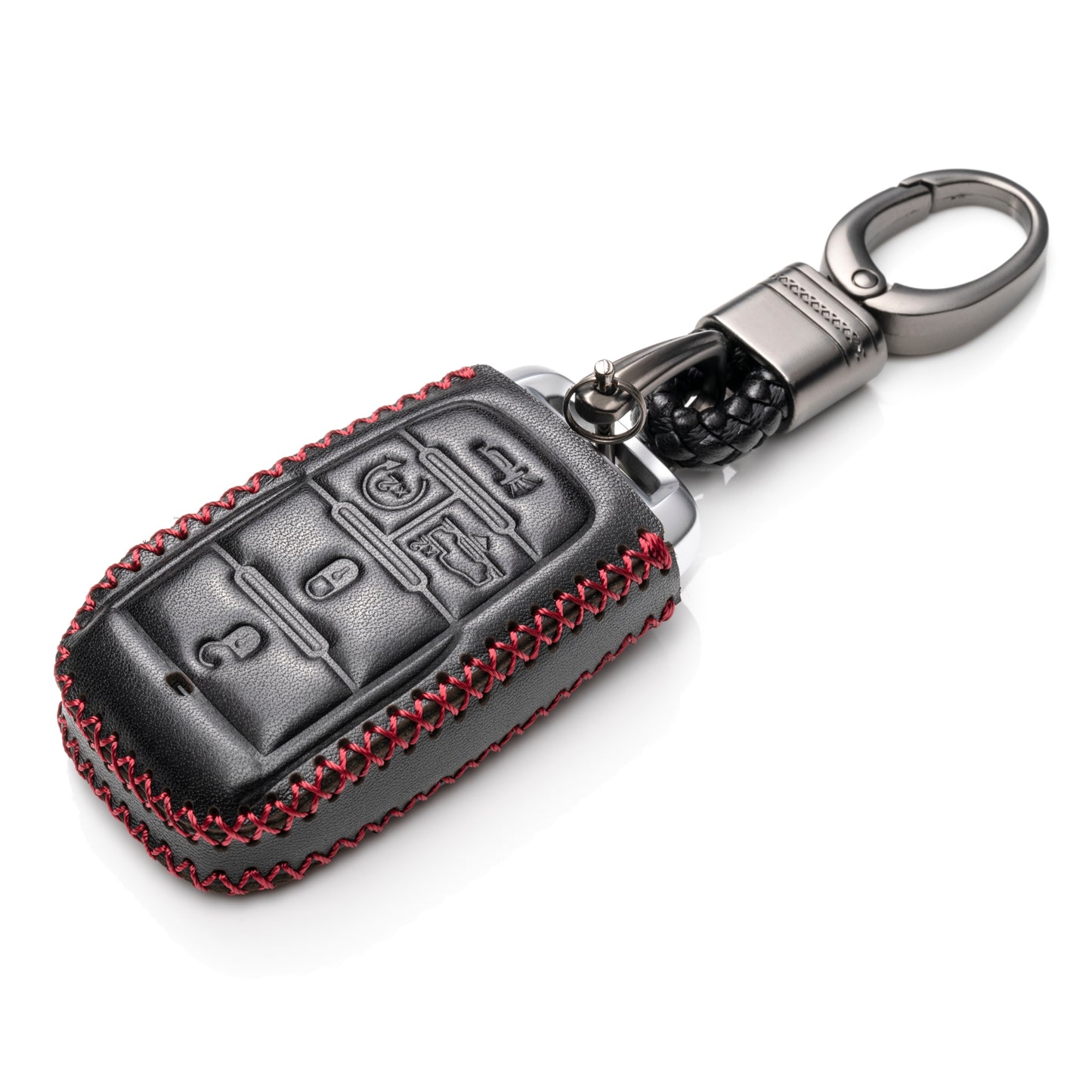 Vitodeco Key Fob Case Cover Protector Compatible with RAM 1500, RAM 2500, RAM 3500 2019 - 2024 (Air Suspension)