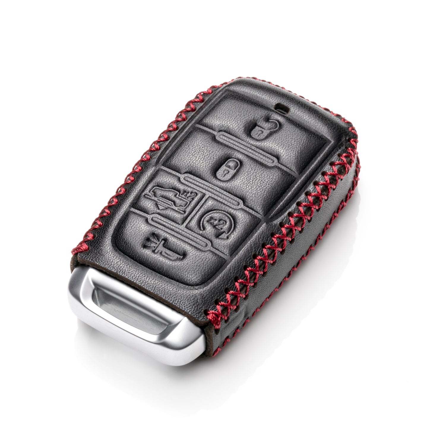 Vitodeco Key Fob Case Cover Protector Compatible with RAM 1500, RAM 2500, RAM 3500 2019 - 2024 (Air Suspension)