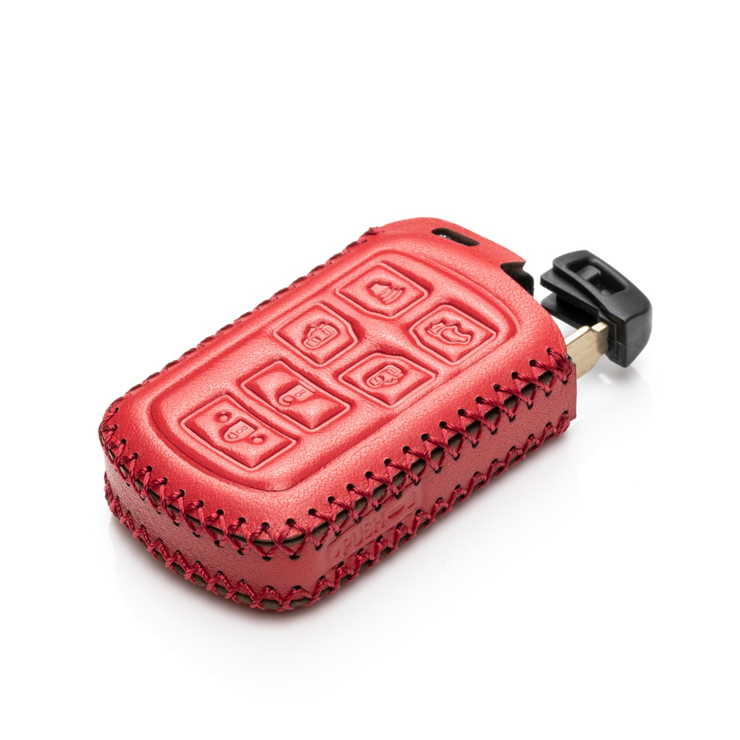 Vitodeco Leather Key Fob Case Compatible for Toyota Sienna 2011-2020, 6-Button