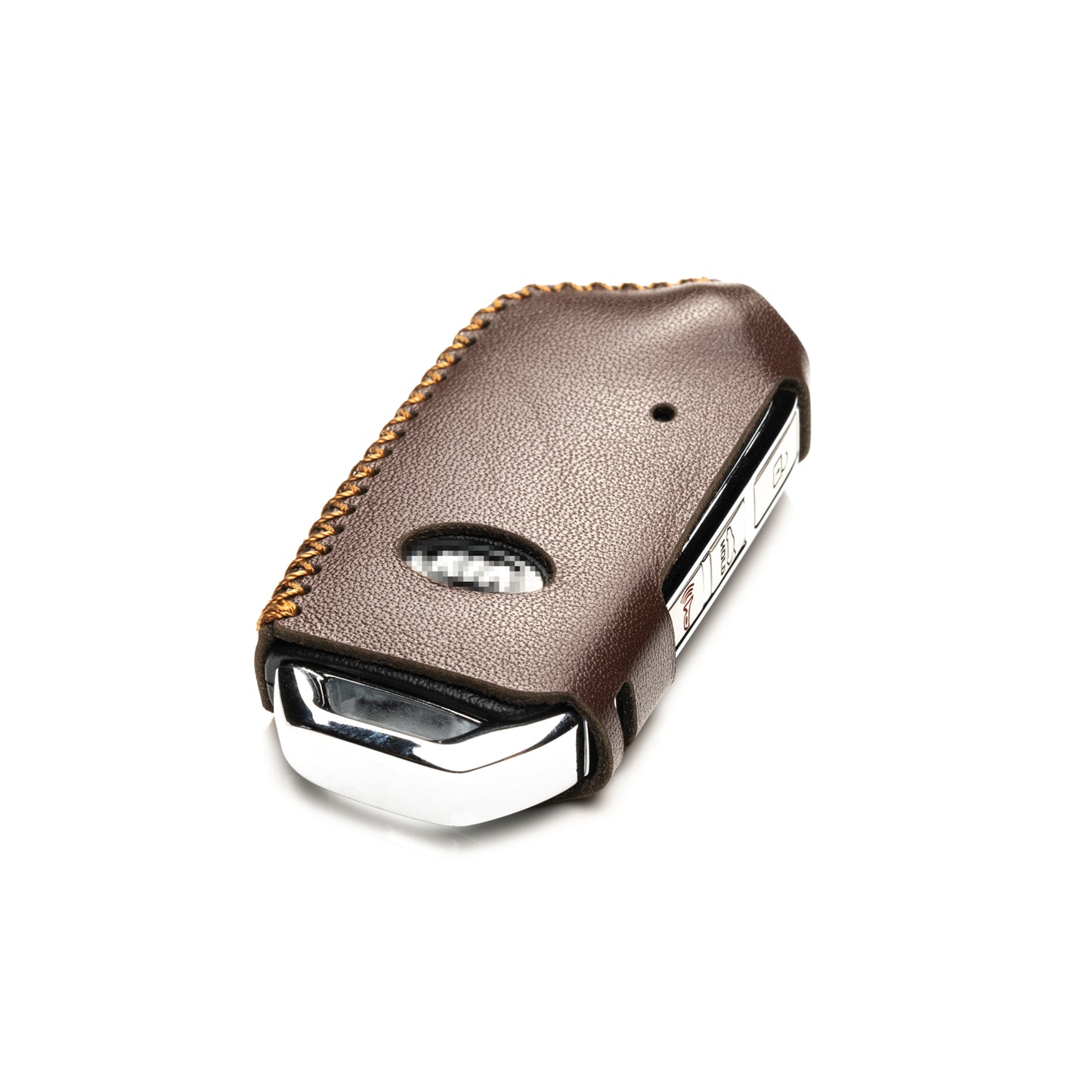 Vitodeco Genuine Leather Smart Key Fob Case Cover Compatible with Kia Stinger 2019-2022