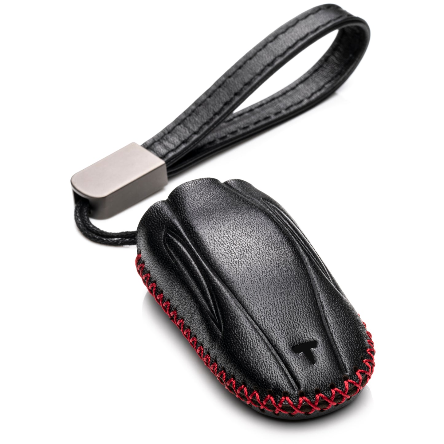 Vitodeco Genuine Leather Smart Key Fob Compatible for Tesla Model X