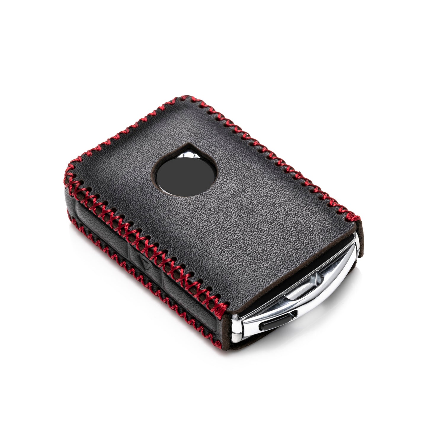 Vitodeco Leather Key Vitodeco Genuine Leather Smart Key Fob Case Compatible with Volvo XC40, XC60, XC90, S90, S60, V60, V90, EX30, EX40, EX90 2019-2026, 4-Button