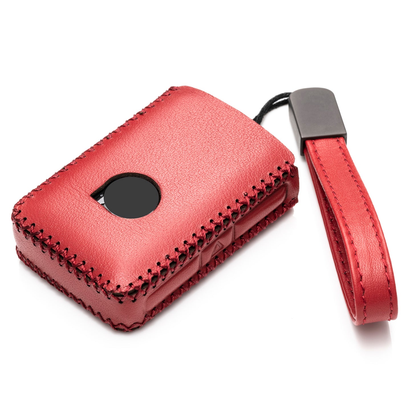 Vitodeco Leather Key Vitodeco Genuine Leather Smart Key Fob Case Compatible with Volvo XC40, XC60, XC90, S90, S60, V60, V90, EX30, EX40, EX90 2019-2026, 4-Button