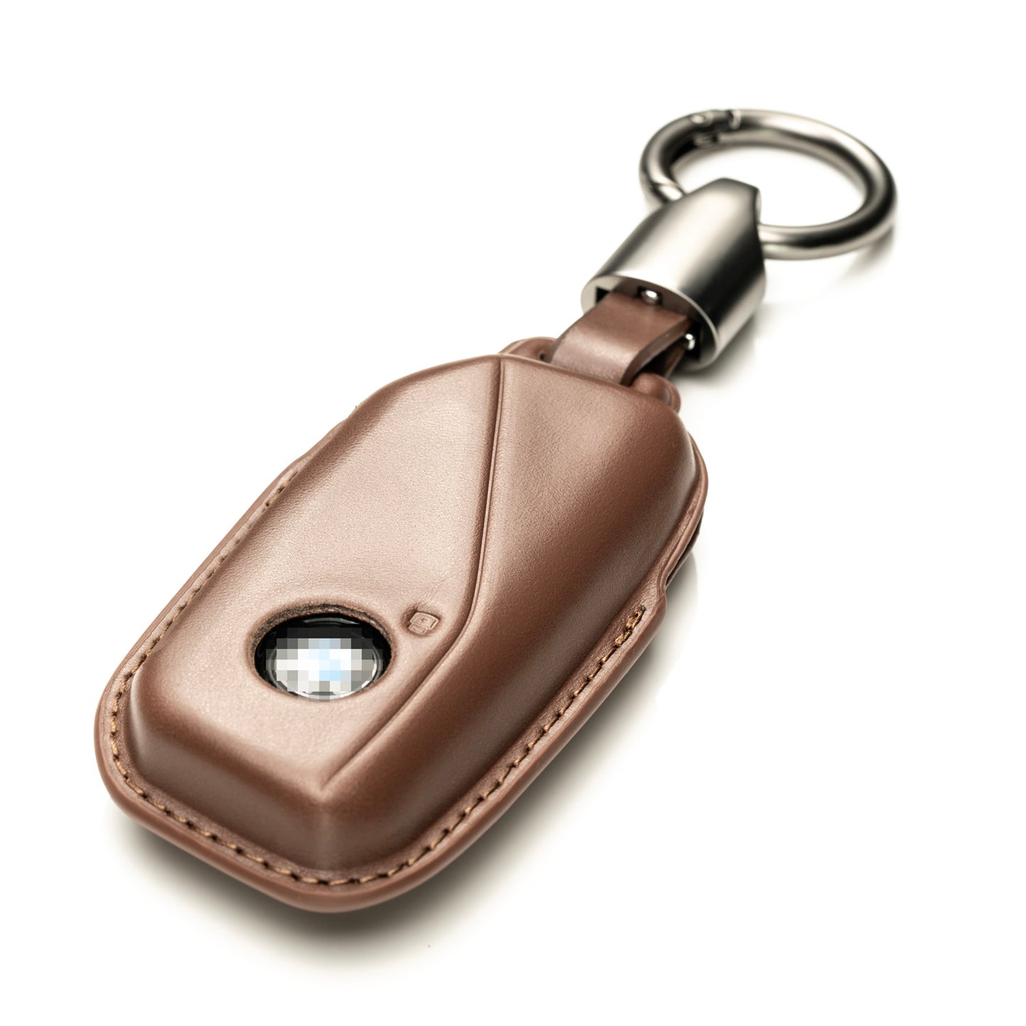 Vitodeco 4-Button 3D Premium Leather Smart Key Fob Case Compatible with BMW X5, BMW X6, BMW i5 2024-up, BMW X7, BMW X1, BMW 3 Series, BMW 7 Series, BMW iX, BMW i4, BMW i7 2023-up