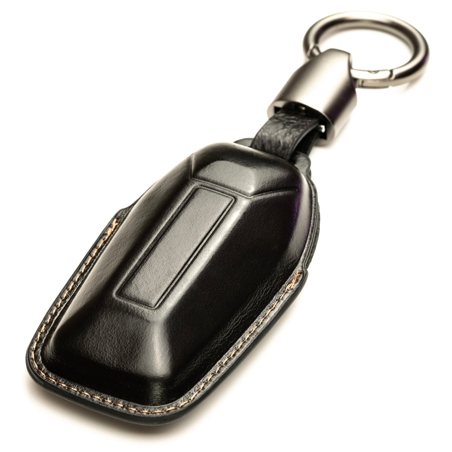 Vitodeco Superior 3D Luxury Leather Key Fob Cover Case Protector Compatible with Infiniti QX80, 5-Button