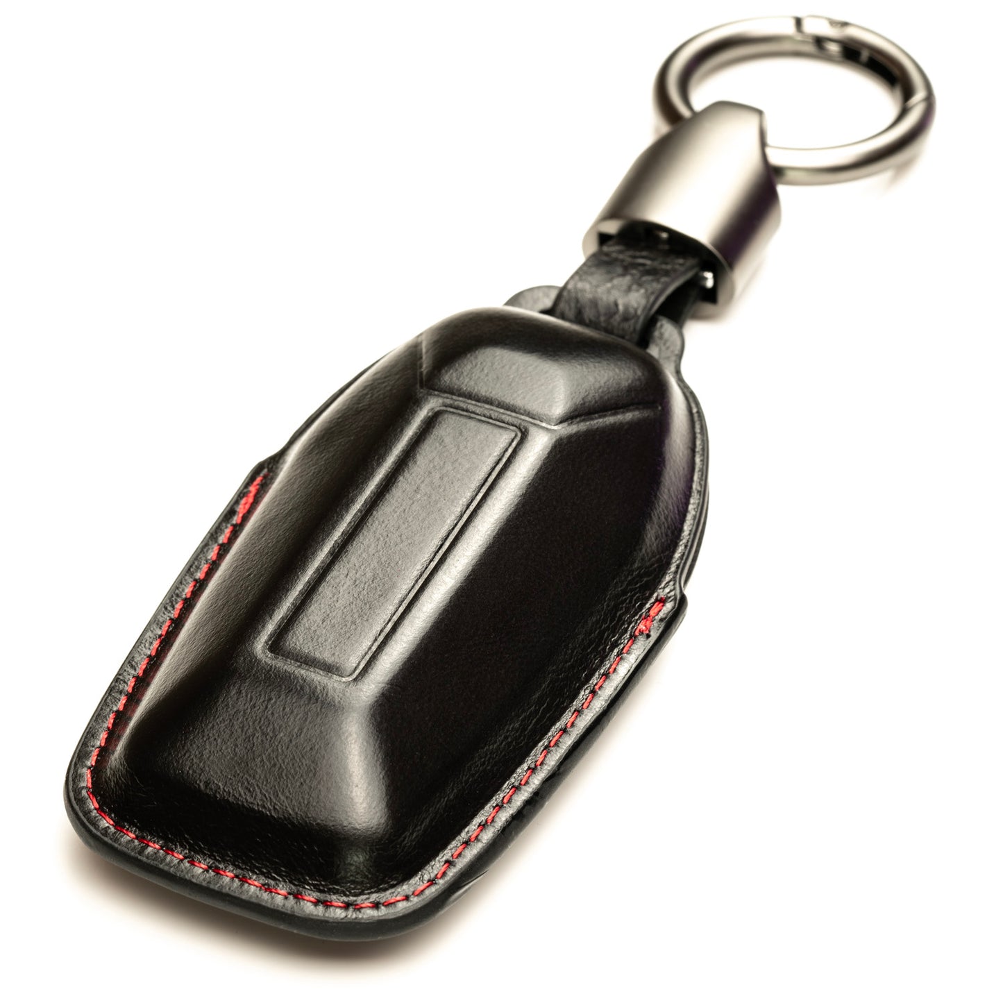 Vitodeco Superior 3D Luxury Leather Key Fob Cover Case Protector Compatible with Infiniti QX80, 5-Button