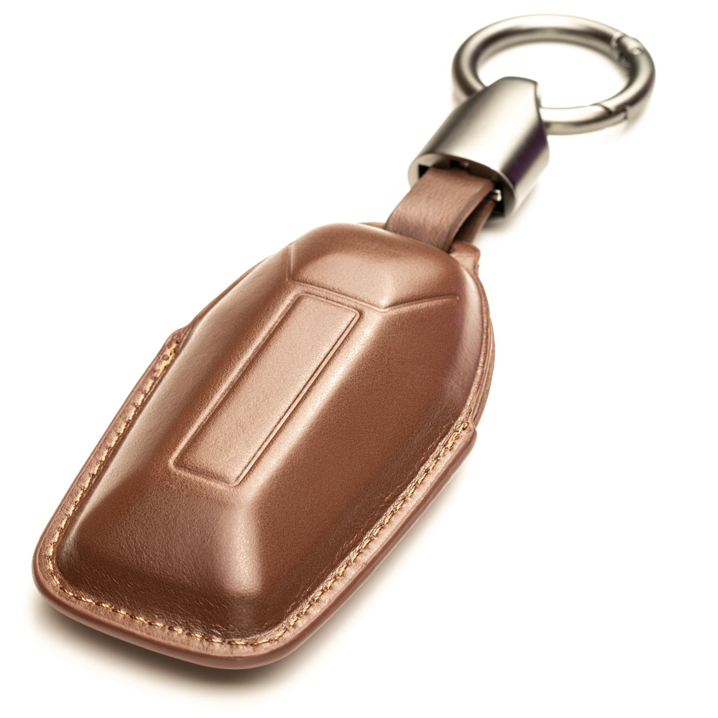 Vitodeco Superior 3D Luxury Leather Key Fob Cover Case Protector Compatible with Infiniti QX80, 5-Button