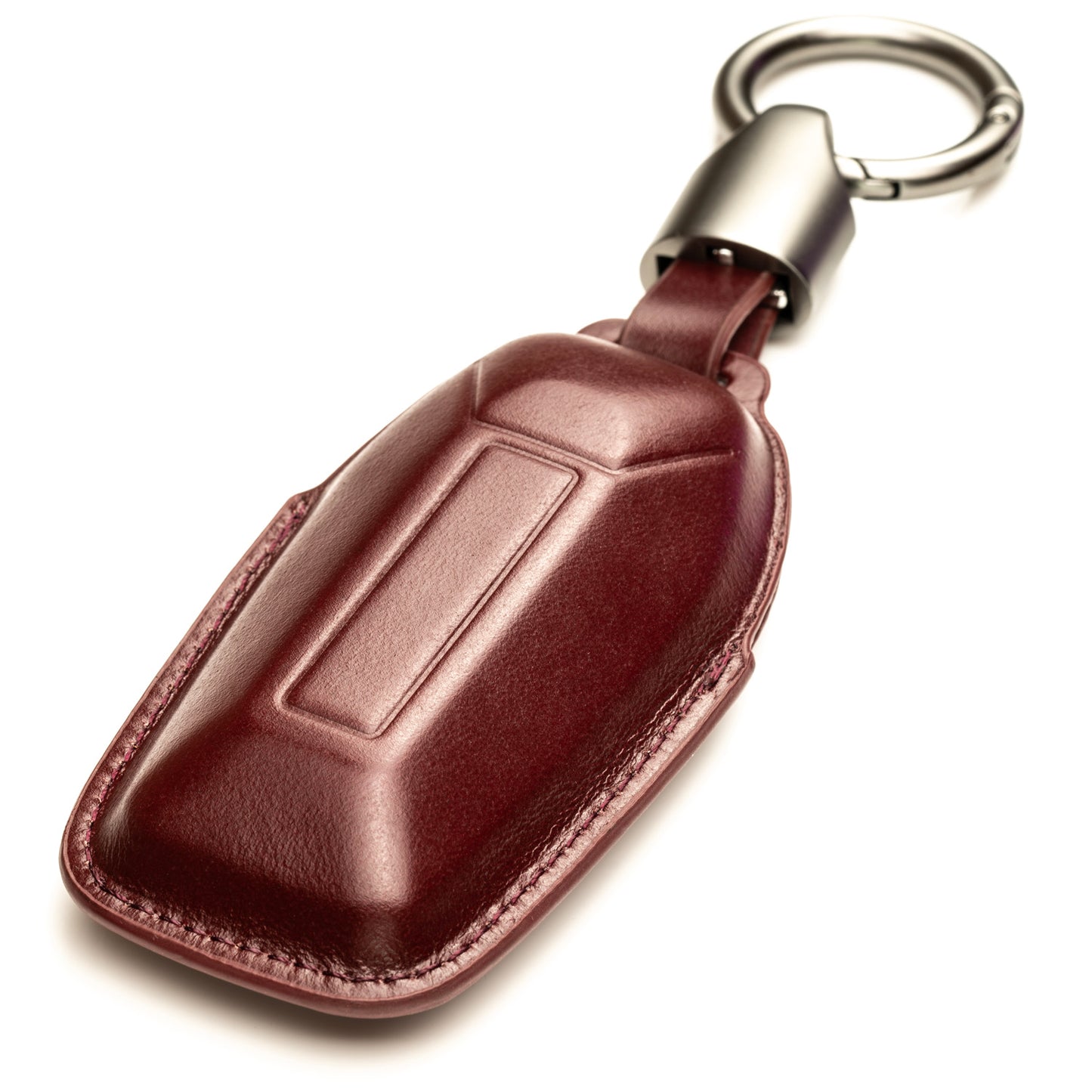 Vitodeco Superior 3D Luxury Leather Key Fob Cover Case Protector Compatible with Infiniti QX80, 5-Button