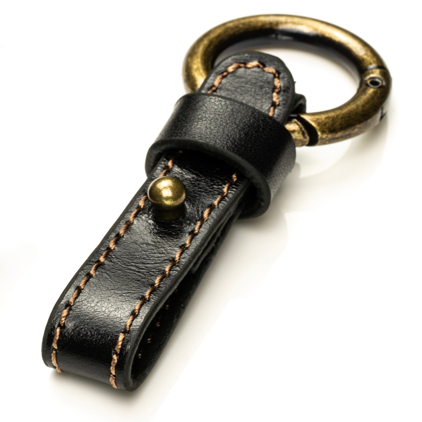 Vitodeco Superior Leather Key Strap with a ring