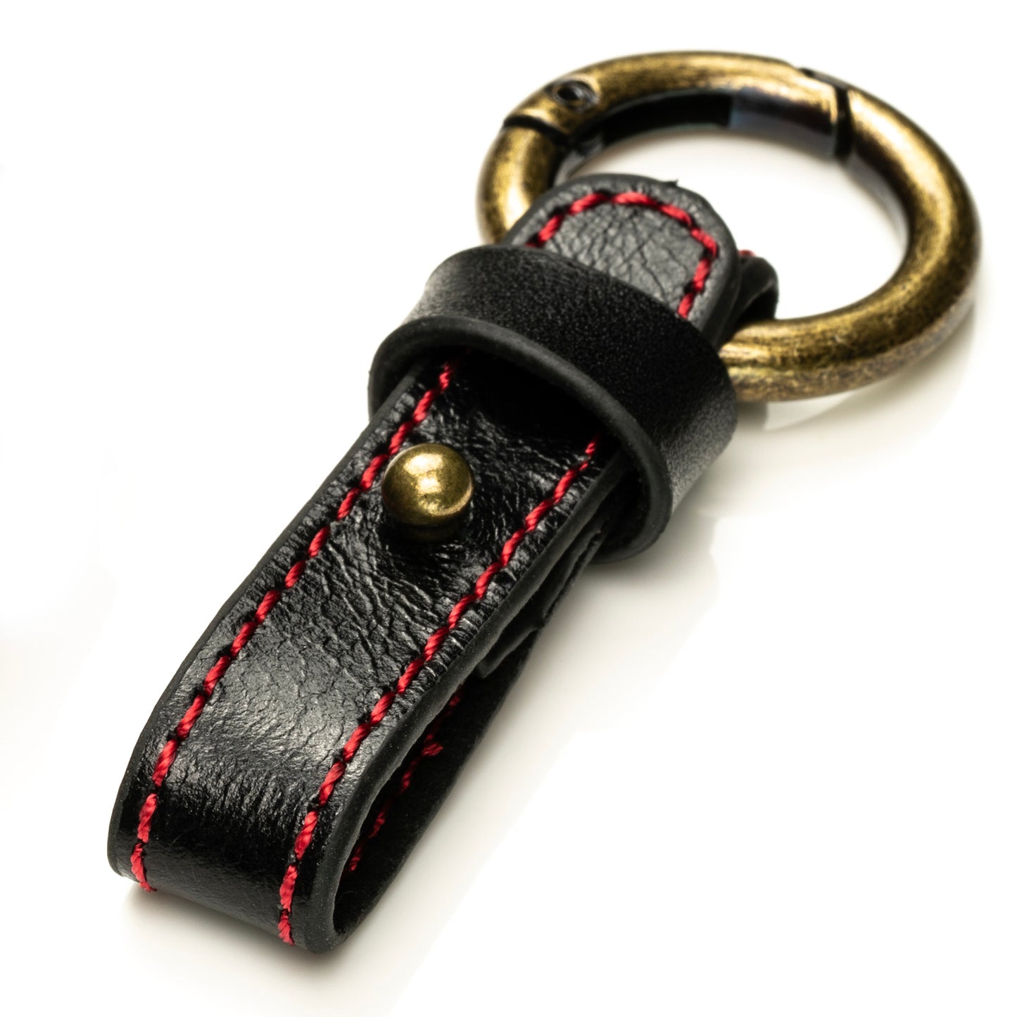 Vitodeco Superior Leather Key Strap with a ring