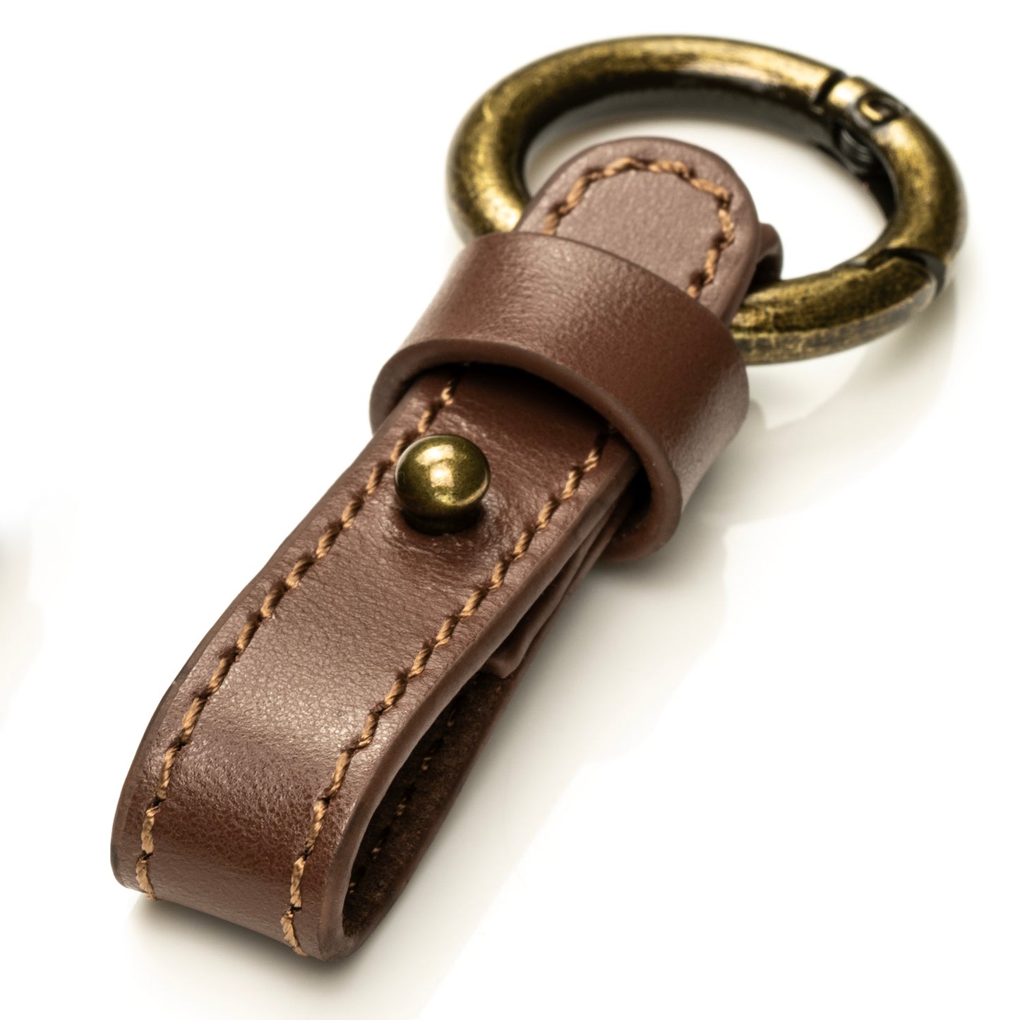 Vitodeco Superior Leather Key Strap with a ring