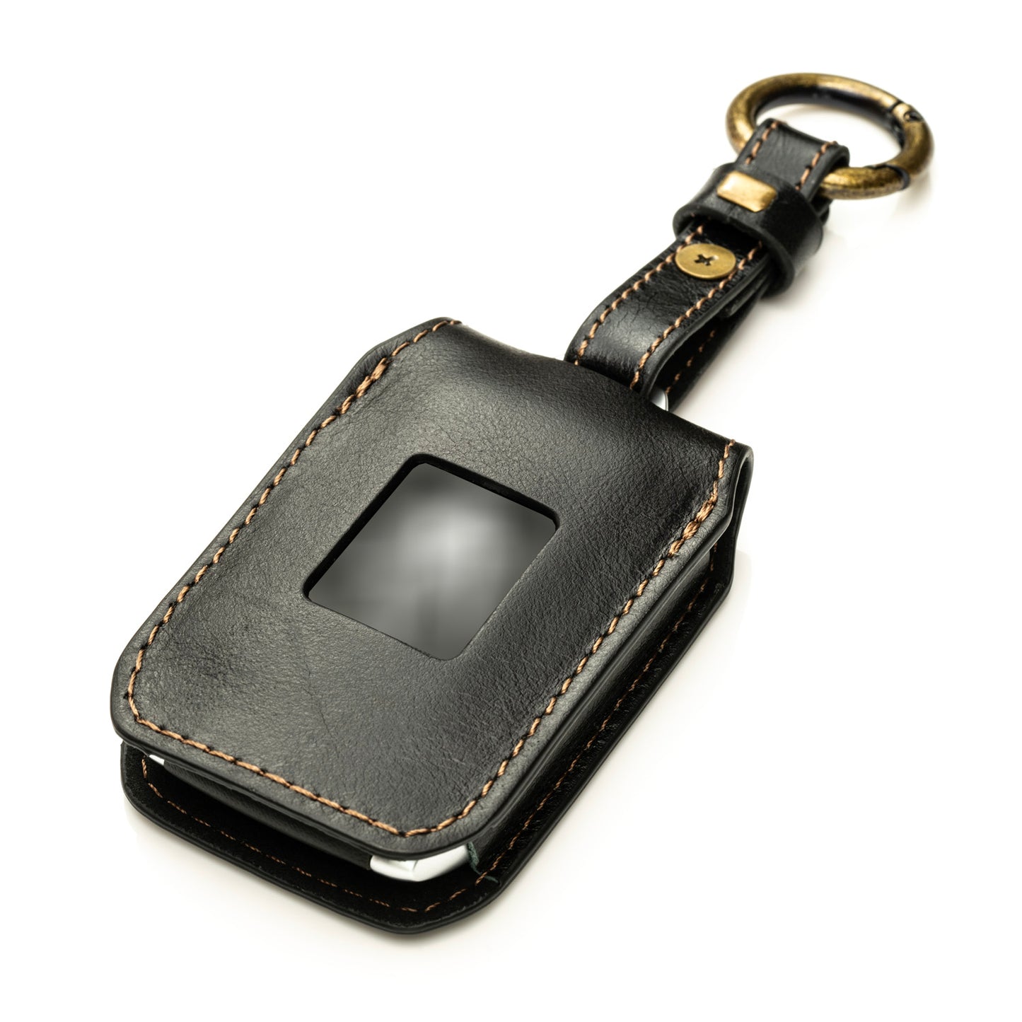 Vitodeco Luxury Premium Genuine Leather Smart Key Fob Case Compatible with Maserati Grecale, Maserati Ghibli 2023-2025