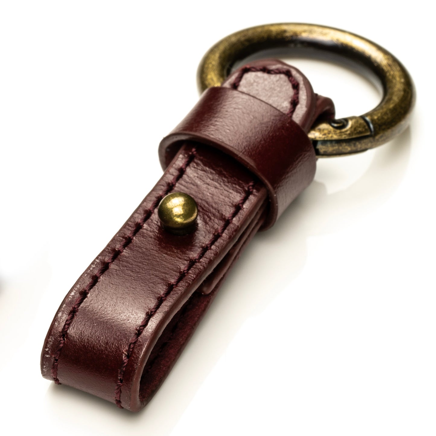 Vitodeco Superior Leather Key Strap with a ring